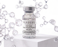 DSIP (Delta Sleep Inducing Peptide) peptide on clean white background