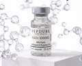 NAD+ peptide bottle on a clean white background