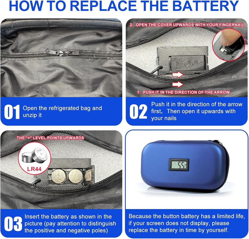 Peptide Temperature Controlled Travel Case for Vials