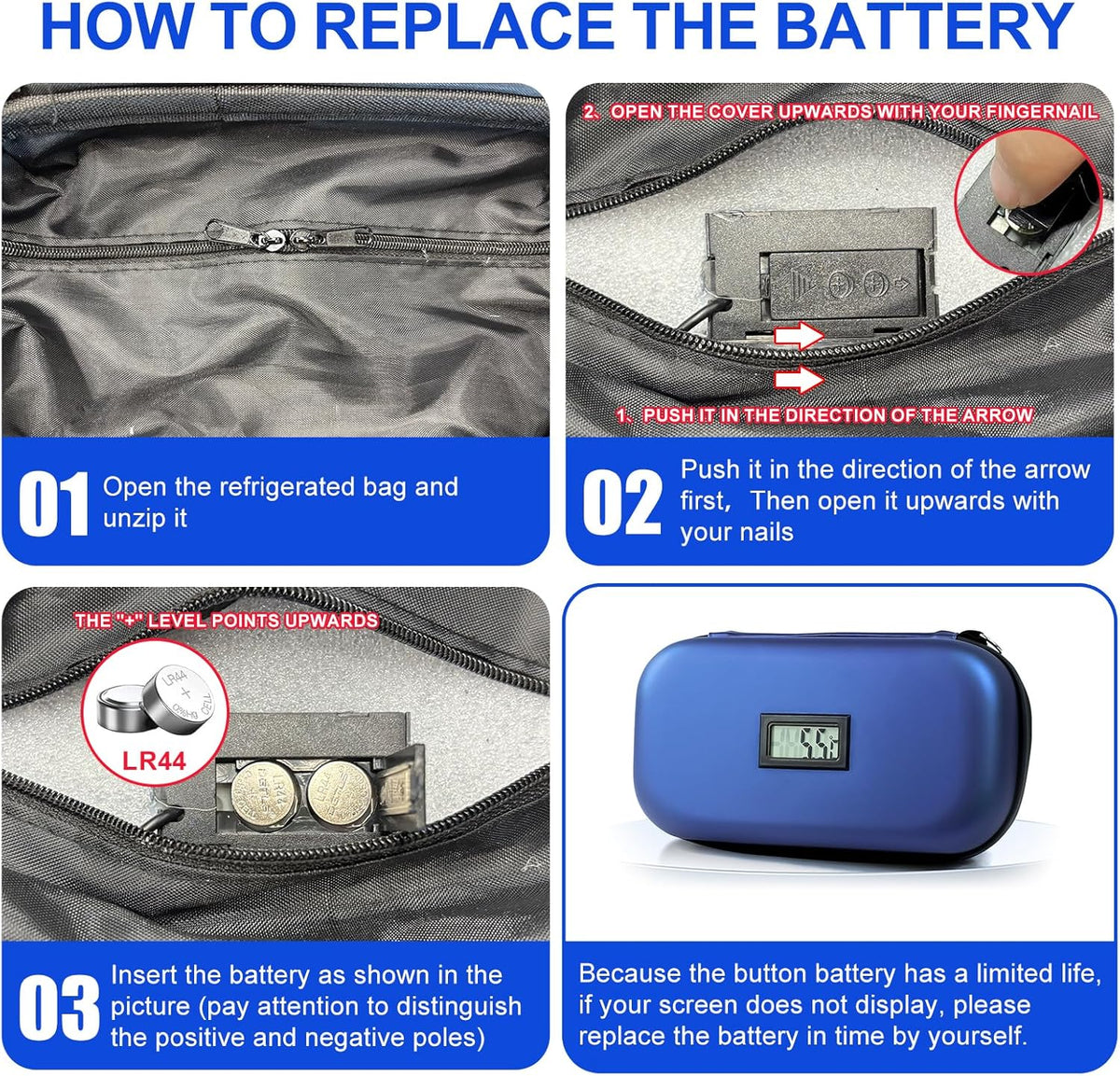 Peptide Temperature Controlled Travel Case for Vials